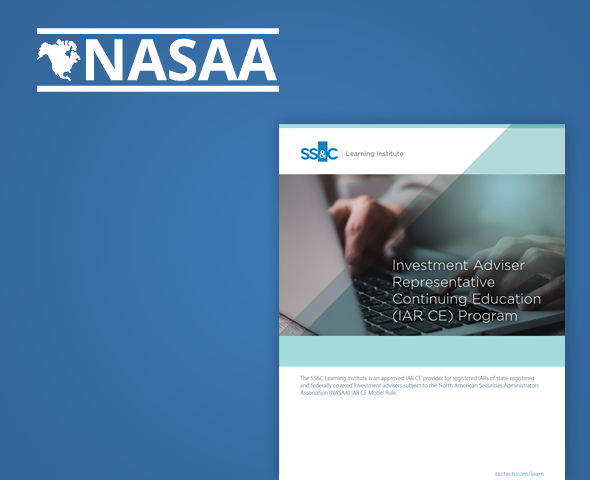 NASAA IAR CE Products and Practices Requirement